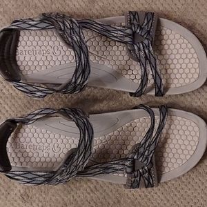 BareTraps Sandals Grey/Black